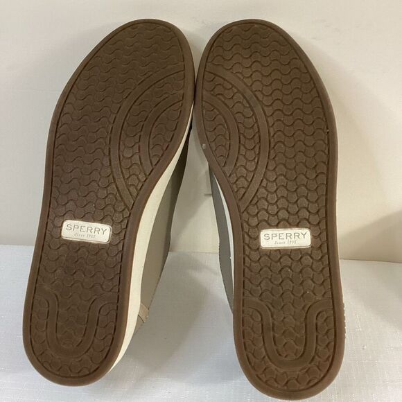 Sperry Top Sider Tan and Camo Lace-up Women’s sneakers  Size 6.5 - Picture 7 of 8